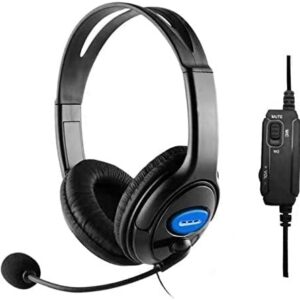 سماعة رأس DZ-311U للألعاب USB من داتا زون بلون أسود مع أزرق