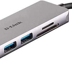موزع يو اس بي - سي™ 5 في 1 من دي لينك، - DUB-M530