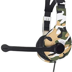 سماعات رأس DZ-B12 للألعاب من داتا زون بلون Camouflages (بيج)