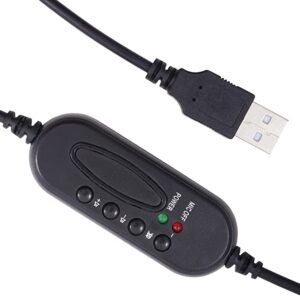 سماعة رأس DZ-311U للألعاب USB من داتا زون بلون أسود