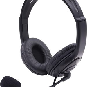 سماعة رأس DZ-311U للألعاب USB من داتا زون بلون أسود